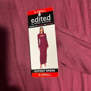 Women's Cutout Dress - Pink